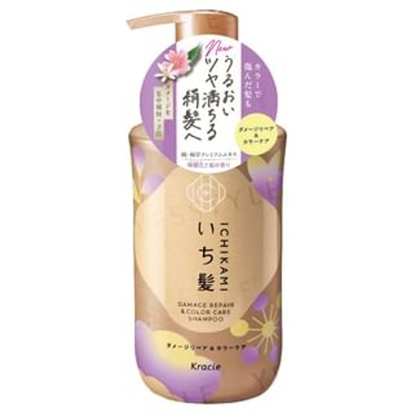 Kracie - Ichikami Damage Repair & Color Care Shampoo 450ml