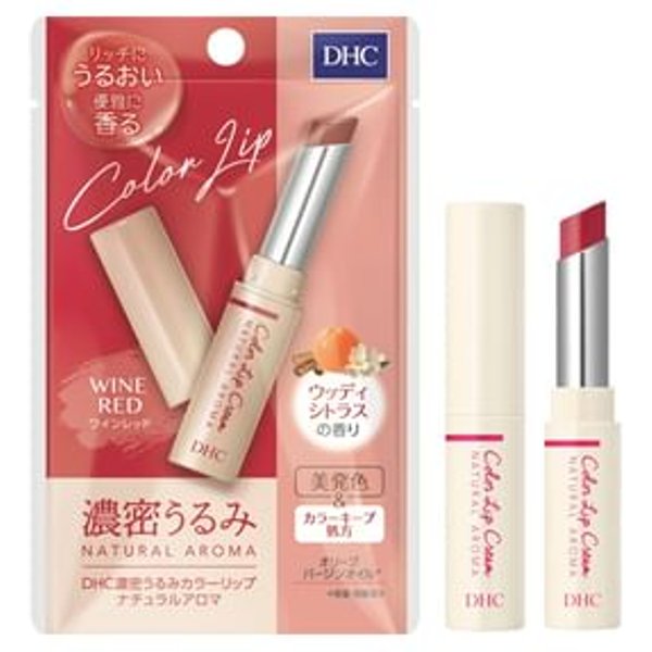 DHC - Natural Aroma Calm Lip Cream Wine Red