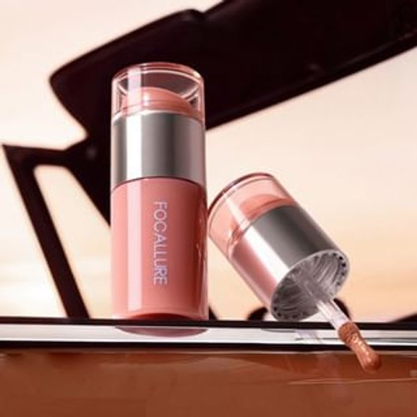 FOCALLURE - Toasted Cream Dot Blush - 8 Colors #PK07 Souffle - 5g