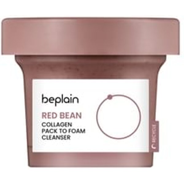 beplain - Limpiador en Espuma Red Bean Collagen Pack