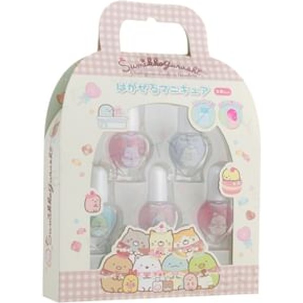 RACE - San-X Sumikko Gurashi Peelable Nail Polish Set 5 pcs