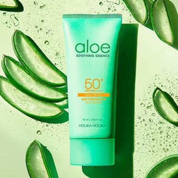 HOLIKA HOLIKA - Aloe Waterproof Sun Cream - Crème solaire waterproof à l'aloe vera