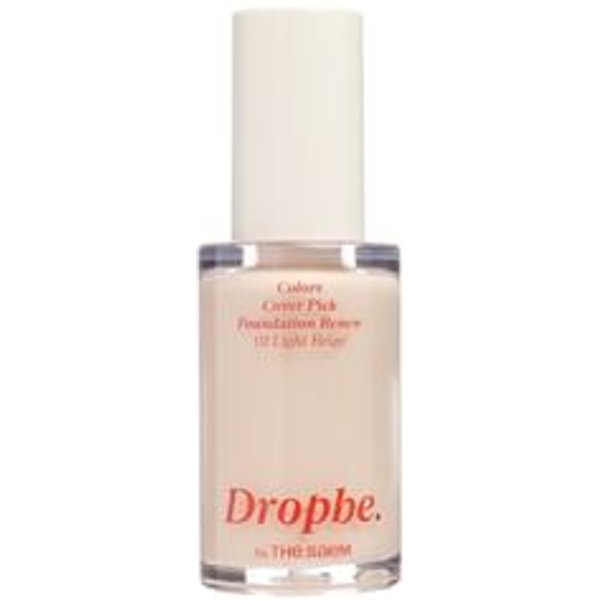 The Saem - Dropbe. Colors Cover Pick Foundation Renew - 2 Colors #01 Light Beige