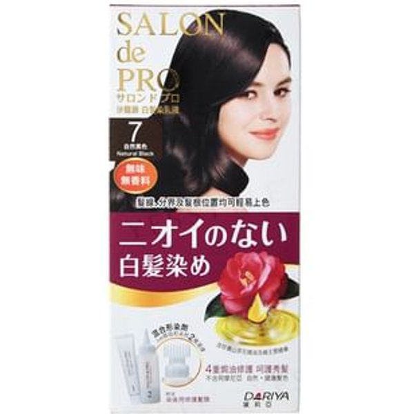 DARIYA - Salon De Pro Hair Color Liquid 07 Natural Black
