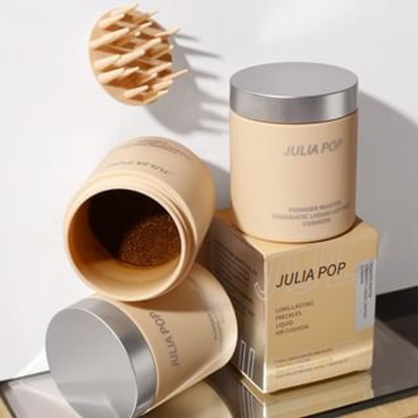 JULIA POP - Long-Lasting Freckles Liquid Air Cushion - Liquide effet taches de rousseur longue tenue - 2 couleurs
