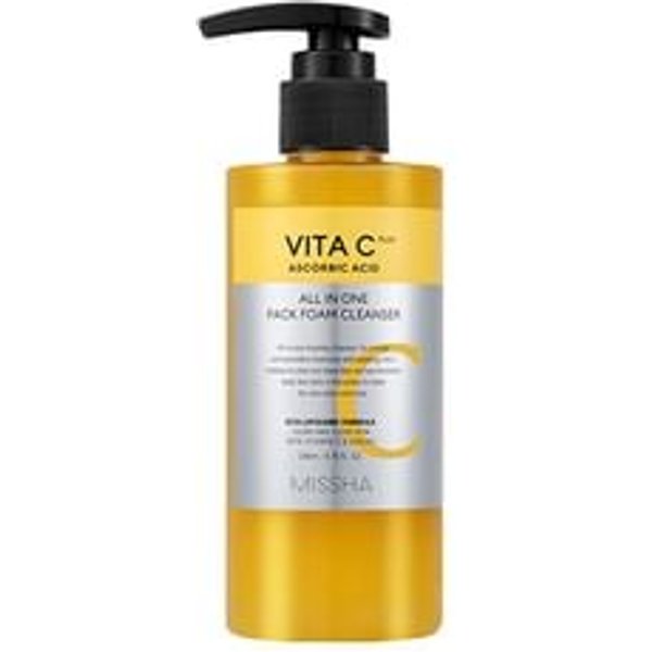 MISSHA - Vita C Plus All In One Pack Foam Cleanser 200ml