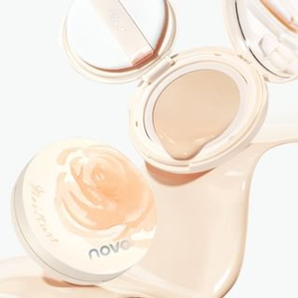 NOVO - Moisture Essence Air Cushion Cream - 2 Shades 01# Ivory - 13g