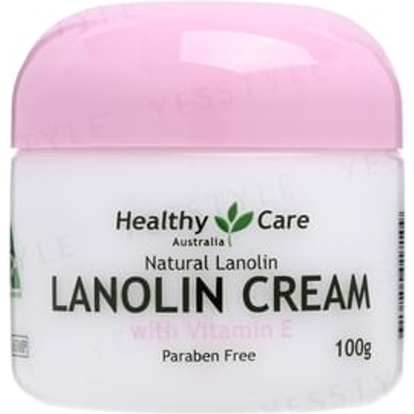 Healthy Care - Lanolin Cream With Vitamin E 100g