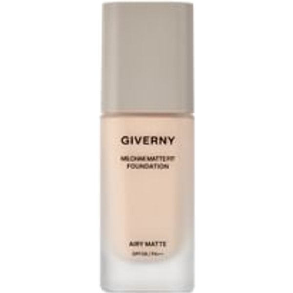 GIVERNY - Milchak Matte Fit Foundation - 3 Colors 2026 Version - #23NW Medium Beige
