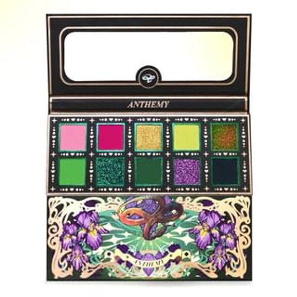 ANTHEMY - Paleta de sombra de ojos Green Snake 10-Color Chameleon