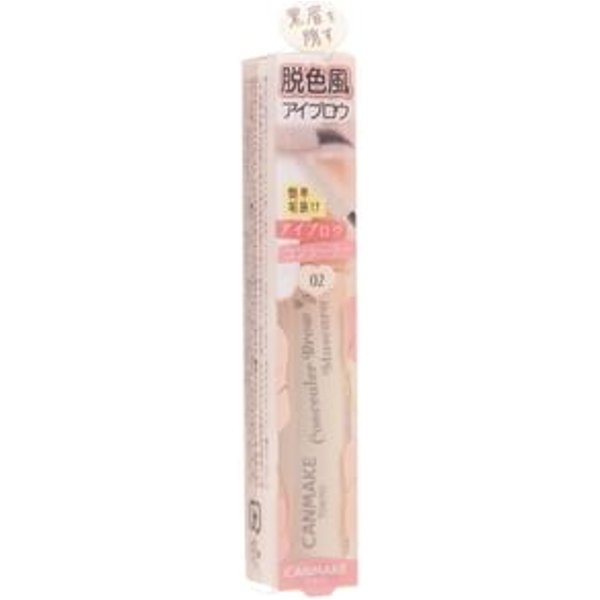 Canmake - Concealer Brow Mascara 02 White Beige