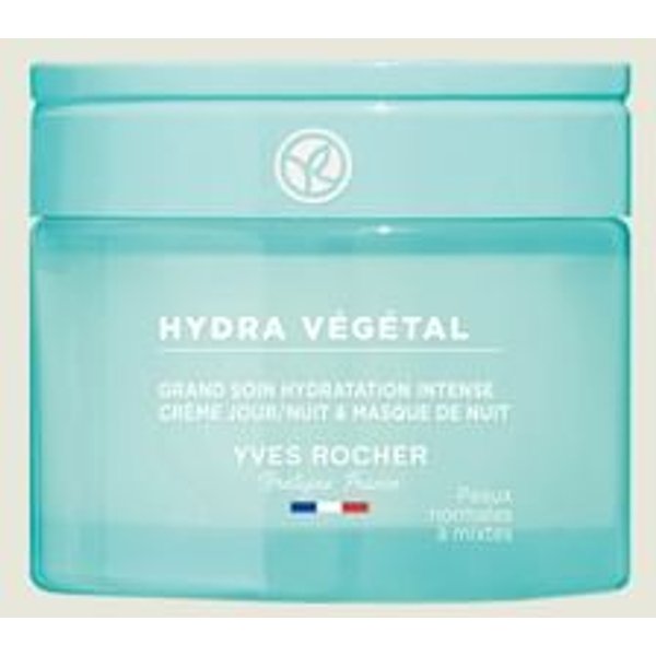 YVES ROCHER - Hydra Vegetal Intense Moisturizing Care Day / Night Cream & Night Mask 75ml
