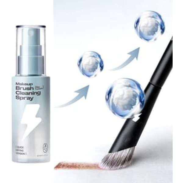 BLJ - Lightning Series No-Wash Makeup Brush Cleansing Spray - 3Types #Fragrance Free - 50ml