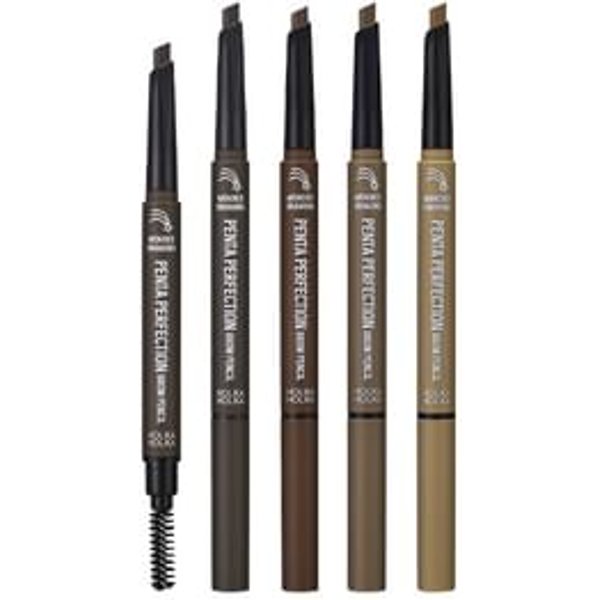 HOLIKA HOLIKA - Wonder Drawing Penta Perfection Brow Pencil - 4 Colors #03 Ash Brown