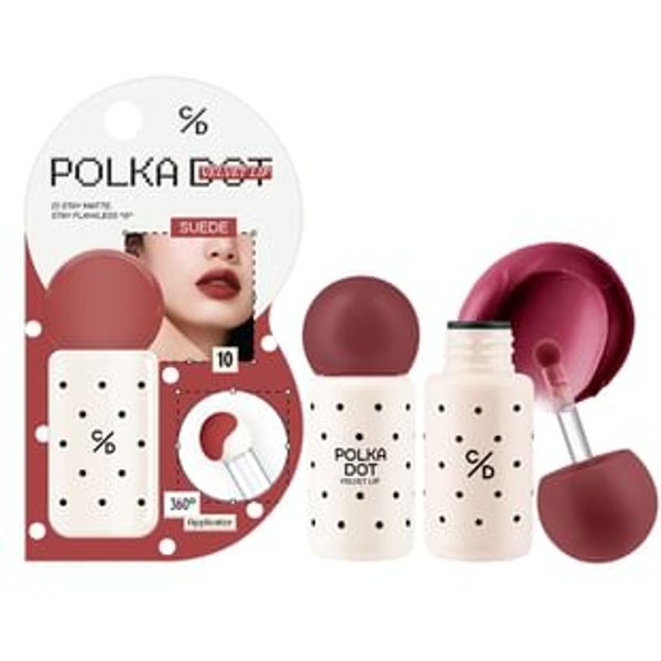 Cathy Doll - Polka Dot Velvet Lip 10 Suede