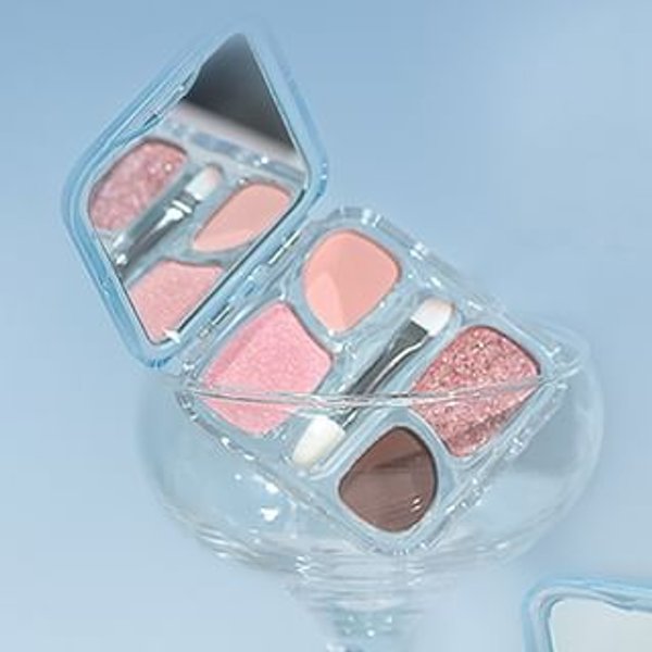 HOLD LIVE - Pong-pong Magic Eyeshadow Palette - 3 Colors #H01 - 3.6g