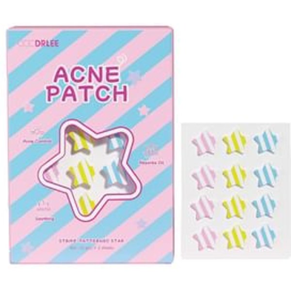 CCCDRLEE - Stripe-Patterned Star Acne Patch #Stripe-Patterned Star - 12pcs* 2