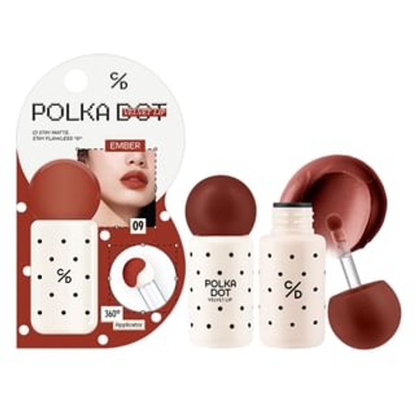 Cathy Doll - Polka Dot Velvet Lip 09 Ember