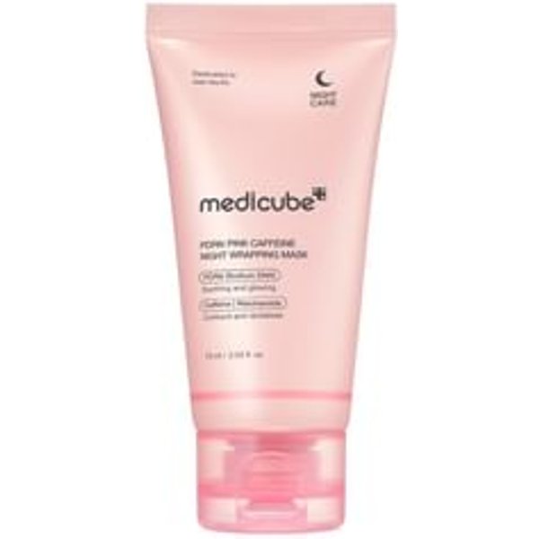 medicube - Mascarilla Nocturna PDRN Pink Caffeine Night Wrapping Mask