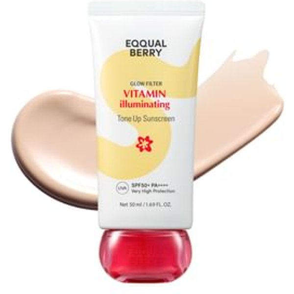 EQQUALBERRY - Vitamin Illuminating Tone Up Sunscreen 50ml