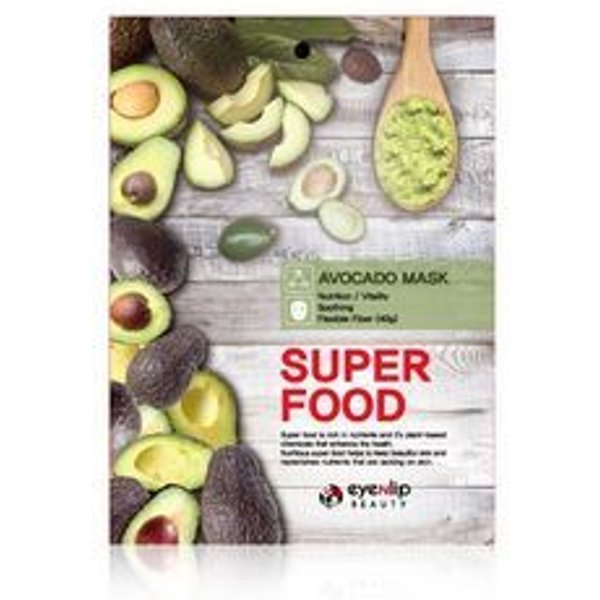 eyeNlip - Super Food Mask Set - 17 Types Avocado