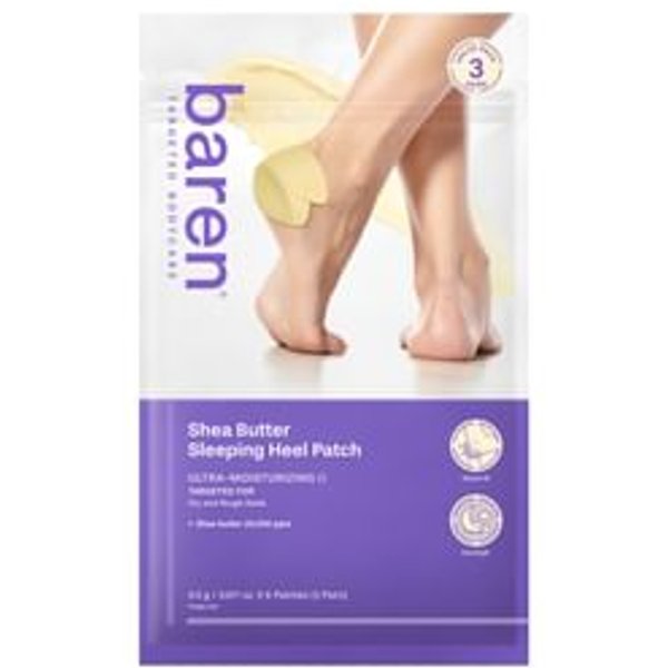 baren - Shea Butter Sleeping Heel Patch (6 Stück) - Fersenpads