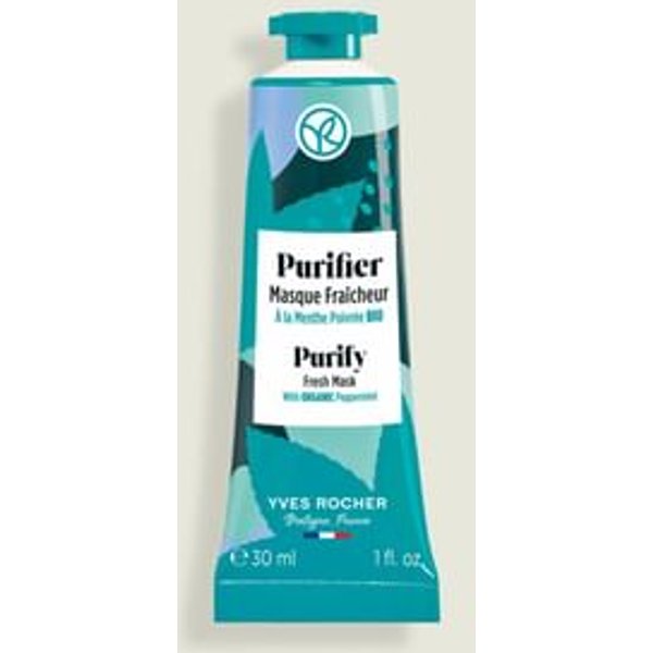 YVES ROCHER - Purifying Gel Mask with Peppermint 30ml