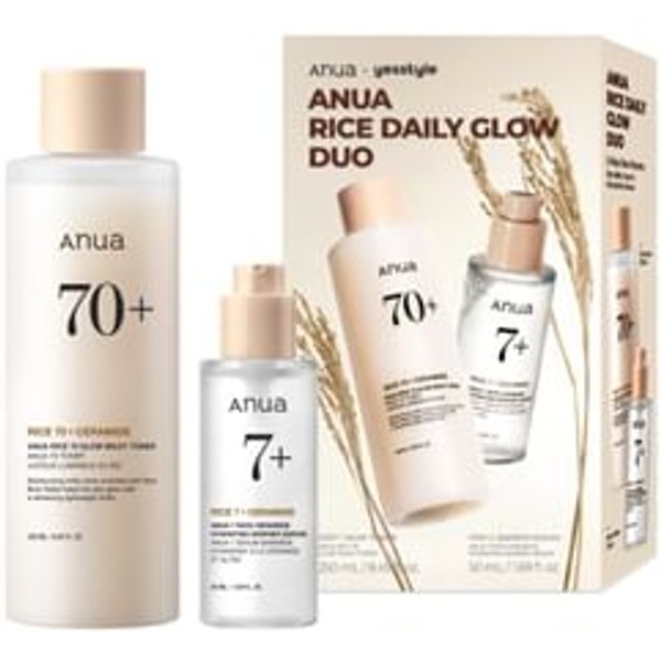 Anua - Exclusivo en YesStyle Set Tónico y Sérum Rice Daily Glow Duo