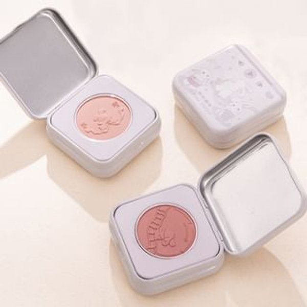 YIGU DIGU - Orchestra Series Metal Box Powder Blusher - 6 Colours S01# - 3g