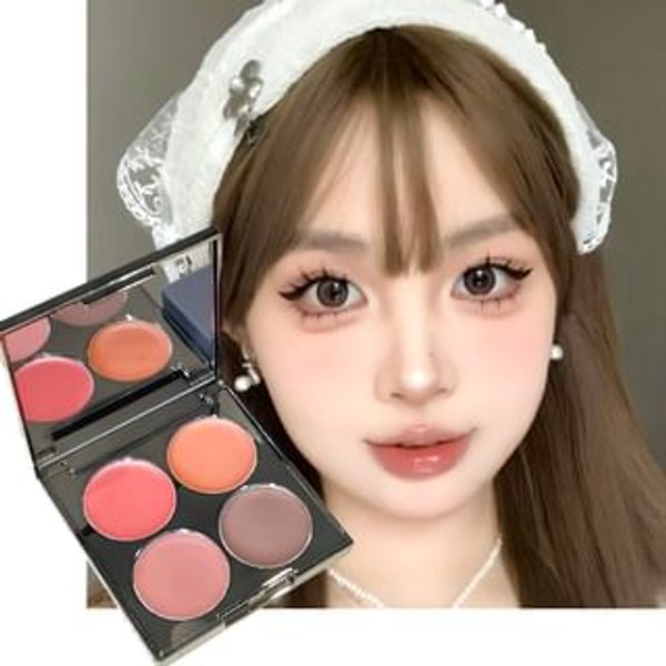 HERORANGE - 4 Colors Soft Cheek Blusher - 01# Summer Morning #01 Summer Morning