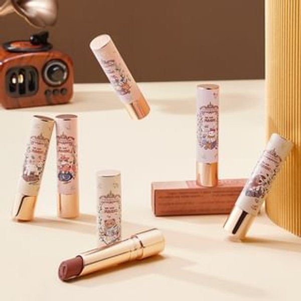 TOORUNE - Magic Garden Glossy Lipstick - 6 Colors 105# Romantic Red Grape - 3.2g