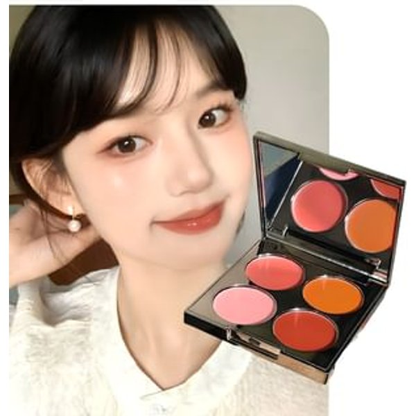 HERORANGE - 4 Colors Soft Cheek Blusher - 02# Childhood Sound #02 Childhood Sound