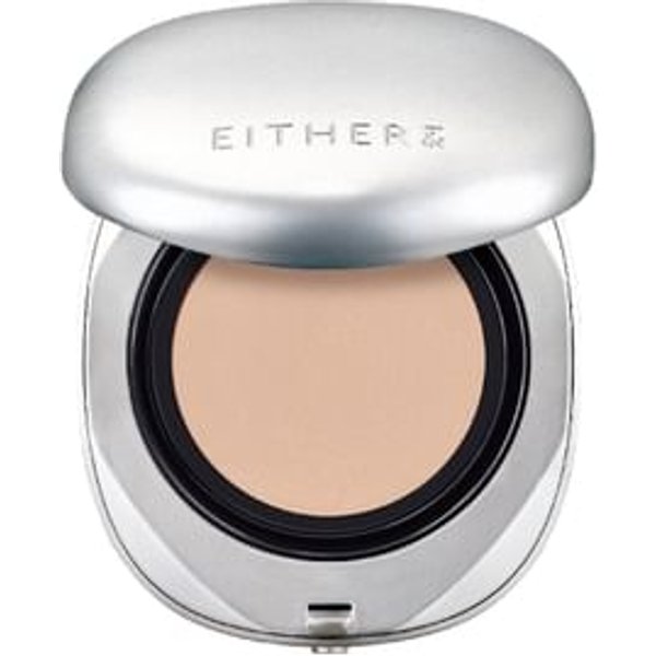 EITHER& - Satin Pixel Mesh Cushion - 4 Colors #21 Nude Ivory
