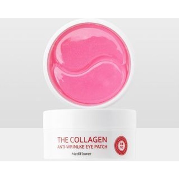 MediFlower - Parches de Ojos Antiarrugas The Collagen Anti-Wrinkle Eye Patch