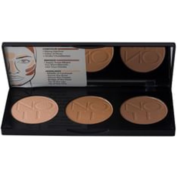 NOTE - Perfecting Contouring Powder Palette - 2 Types 01# Light To Medium - 15g