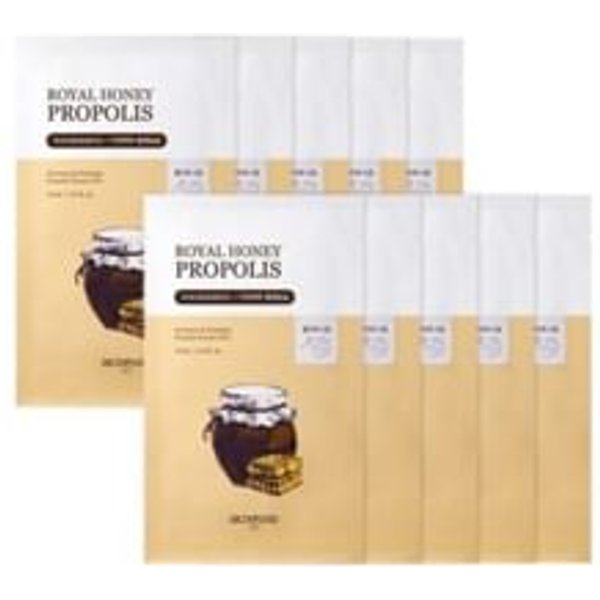 SKINFOOD - Royal Honey Propolis Enrich Mask Set 30ml x 10 sheets