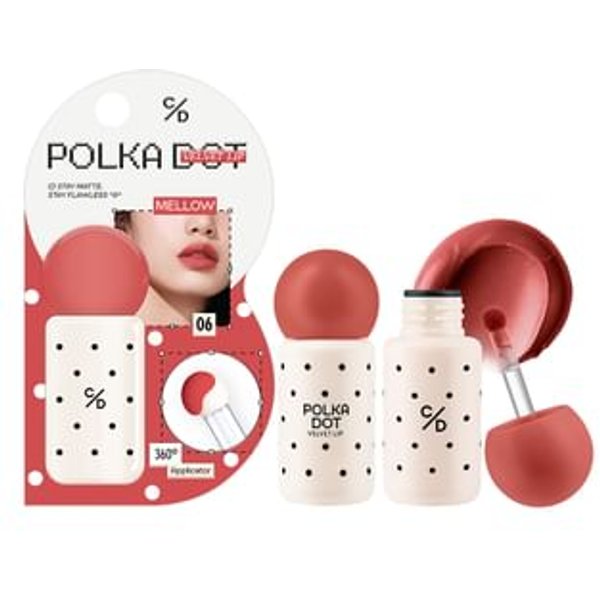 Cathy Doll - Polka Dot Velvet Lip 06 Mellow