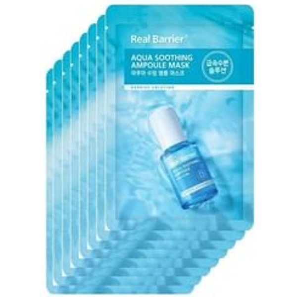 Realbarrier - Set de Mascarillas Hidratantes Aqua Soothing Ampoule Mask Set