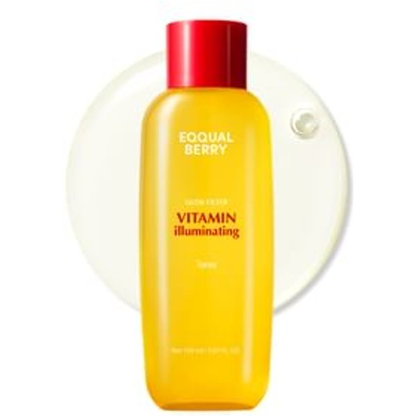 EQQUALBERRY - Vitamin Illuminating Toner - Lotion tonique illuminatrice aux vitamines