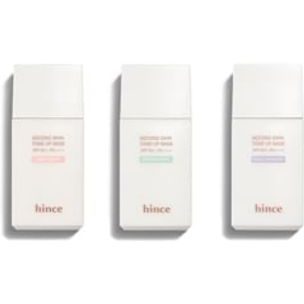 hince - Second Skin Tone Up Base - 3 Colors Pale Lavender