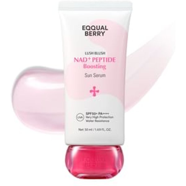 EQQUALBERRY - NAD+ Peptide Boosting Sun Serum 50ml