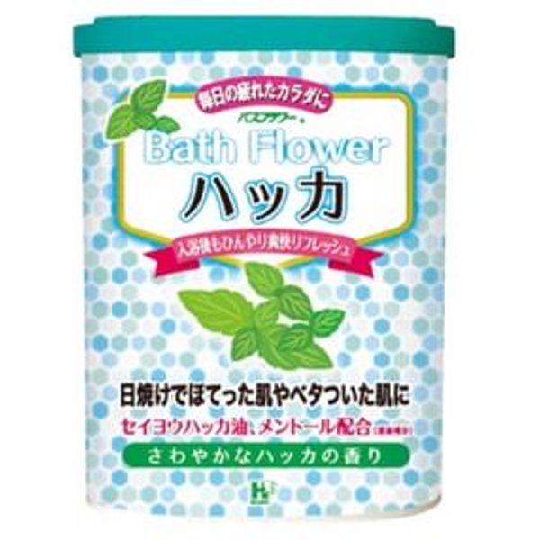 Health Lab - Bath Flower Bath Salt Mint - 680g