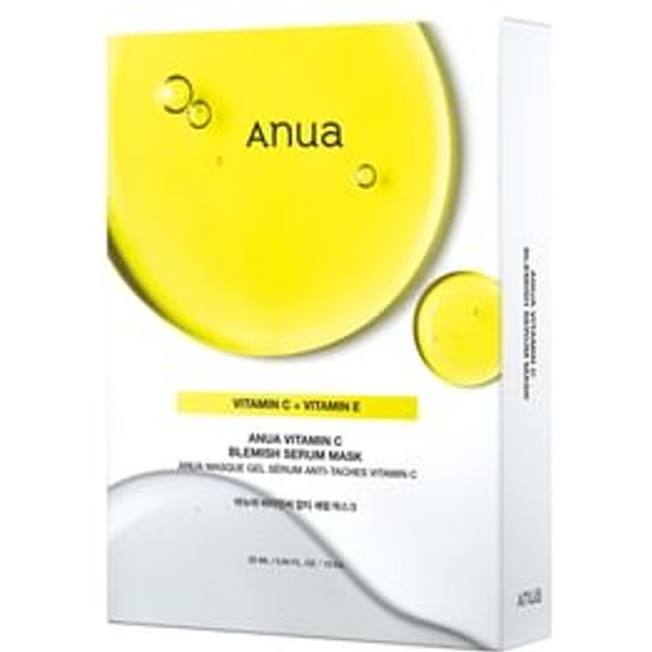 Anua - Vitamin C Blemish Serum Mask Set 2024 Version - 25ml x 10 sheets