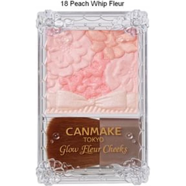 Canmake - Glow Fleur Cheeks 18 Peach Whip Fleur