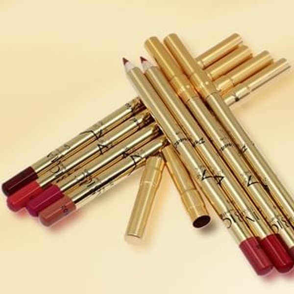 IMAGIC - 8 Colours Golden Silky Lip Liner Pencil Kit 1 Box (8 Colours)