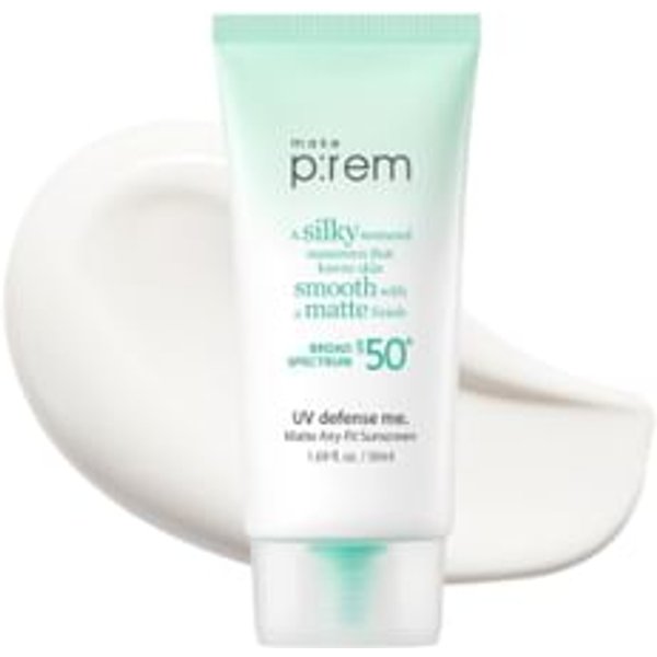 make p:rem - UV Defense Me. Matte Airy-fit Sunscreen OTC Version - Crème solaire