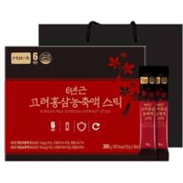 Korean Red Ginseng Extract Stick 10g x 30 sticks