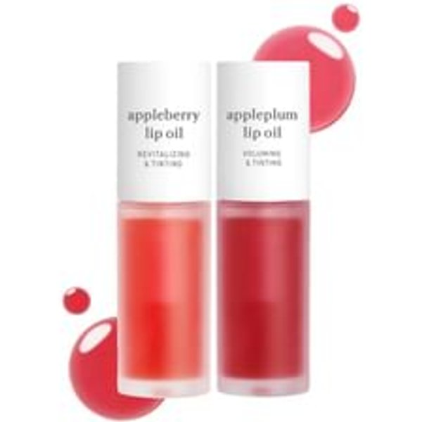 Nooni - Appleberry & Appleplum Lip Oil Set - Duo d'huile à lèvres