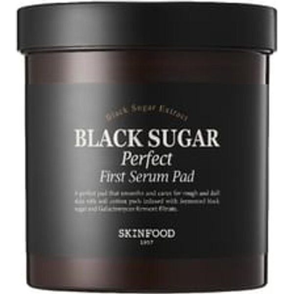 SKINFOOD - Black Sugar Perfect First Serum Pad 60 pads