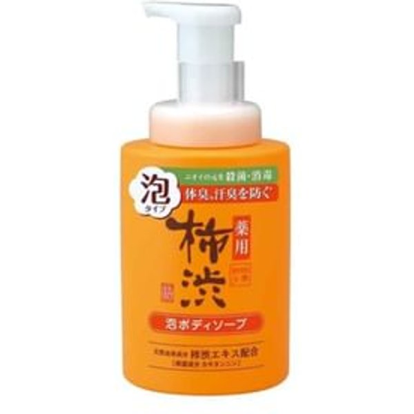 KUMANO COSME - Shikioriori Medicated Kakishibu Weak Acidic Persimmon Antiperspirant Foam Body Soap 500ml